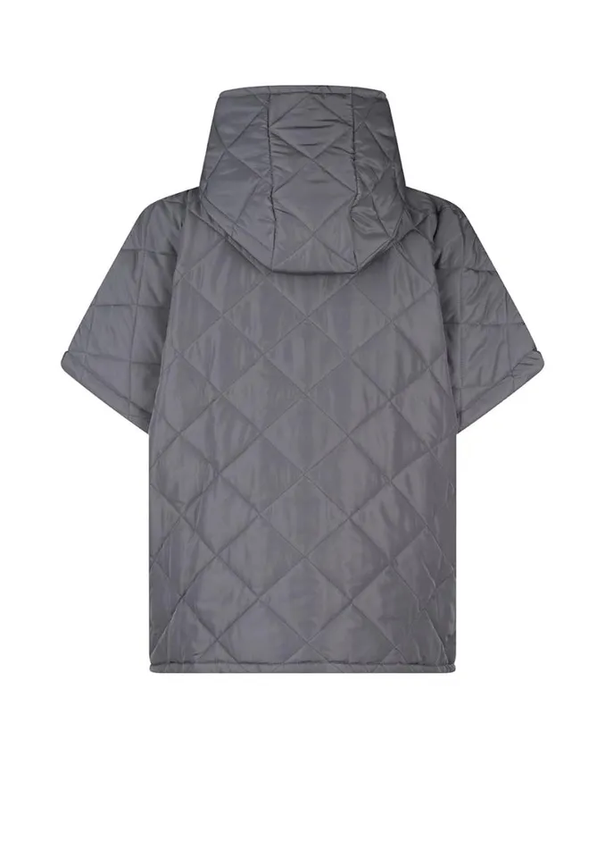 Women Modstrm Coats and Jackets SophiaMD Poncho Rainy Grey Women Modstrm Coats and Jackets SophiaMD Poncho Rainy Grey
