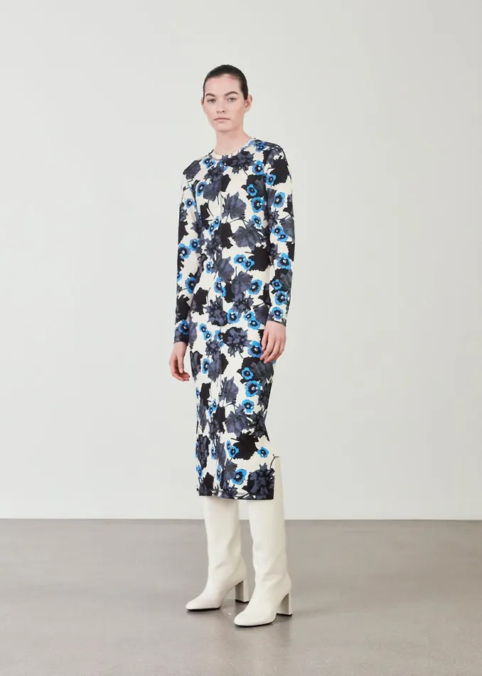 Women Modstrm Dresses AustinMD Print Dress Shadow Flower Women Modstrm Dresses AustinMD Print Dress Shadow Flower