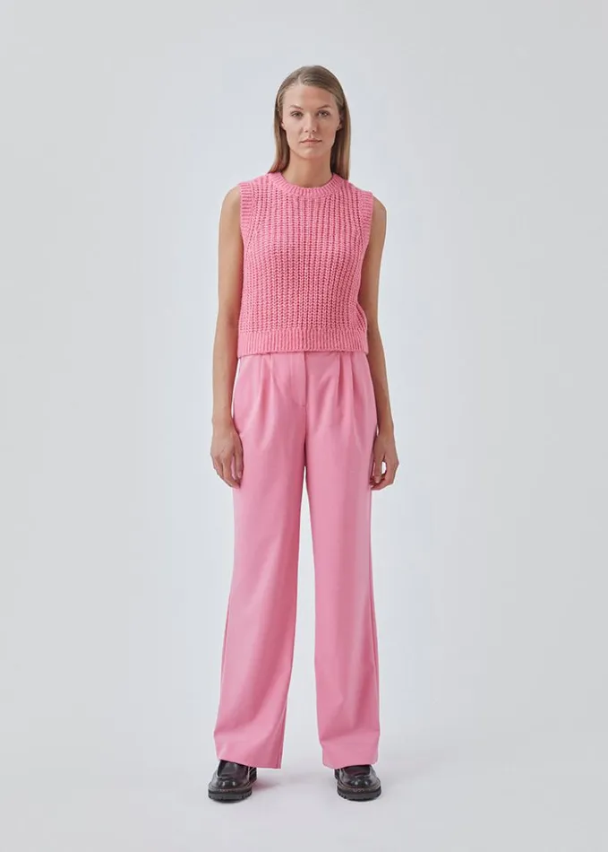 Women Modstrm Pants and Leggings AnkerMD Wide Pants Cosmos Pink