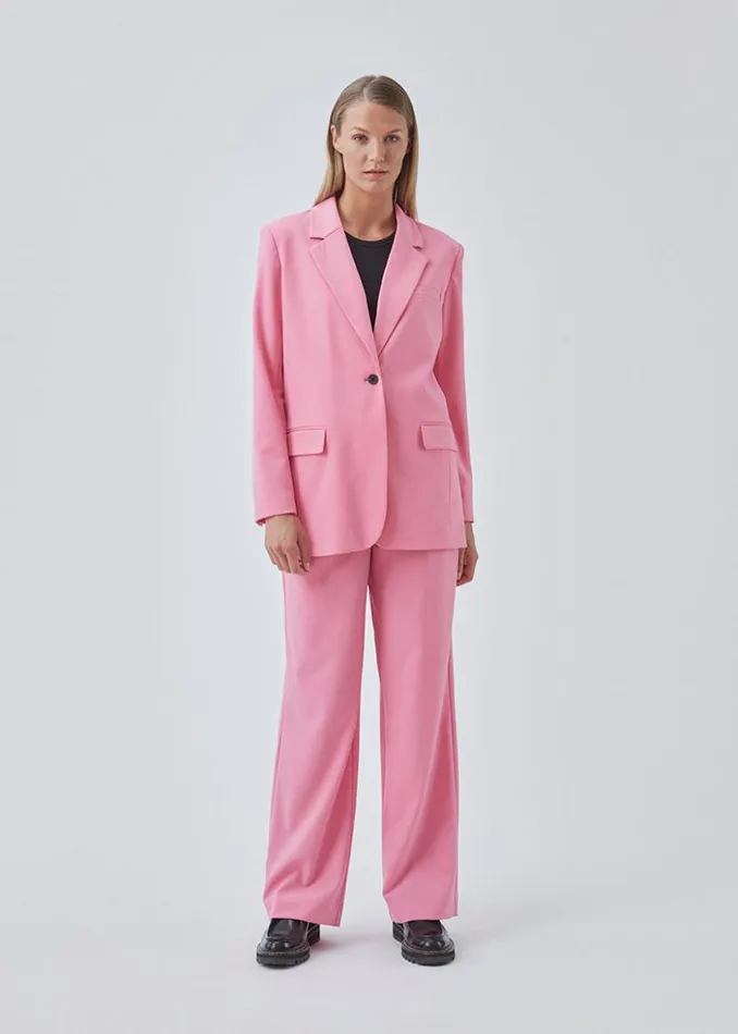 Women Modstrm Pants and Leggings AnkerMD Wide Pants Cosmos Pink Women Modstrm Pants and Leggings AnkerMD Wide Pants Cosmos Pink