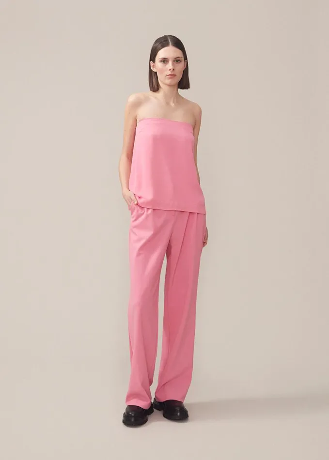 Women Modstrm Pants and Leggings AnkerMD Wide Pants Cosmos Pink Women Modstrm Pants and Leggings AnkerMD Wide Pants Cosmos Pink