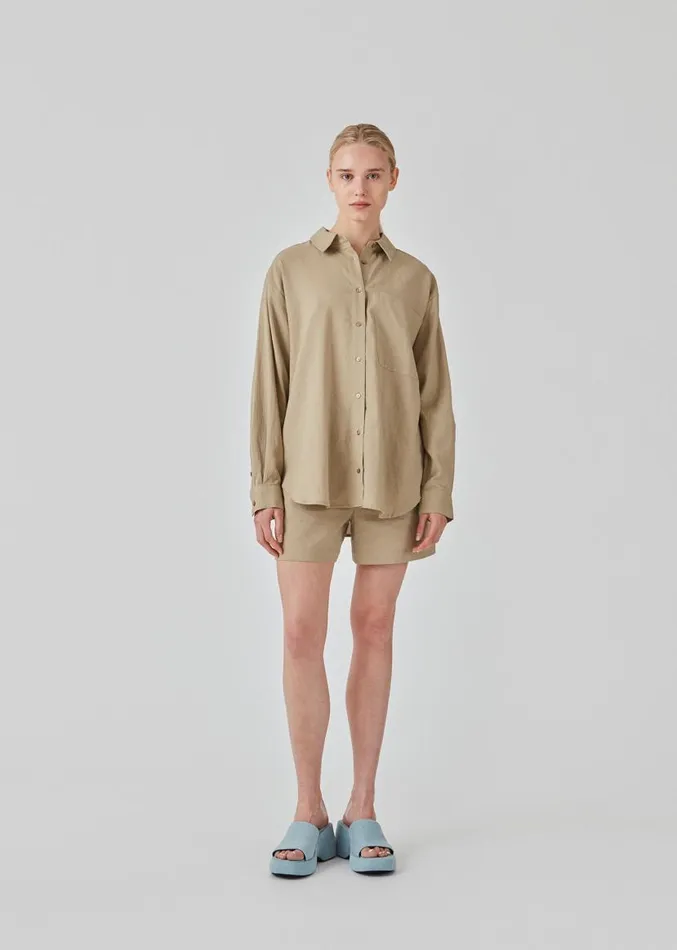 Women Modstrm Shirts DarrelMD Shirt Dune Women Modstrm Shirts DarrelMD Shirt Dune