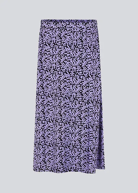 Women Modstrm Skirts ChesliMD Print Skirt Purple Flower Buds Women Modstrm Skirts ChesliMD Print Skirt Purple Flower Buds