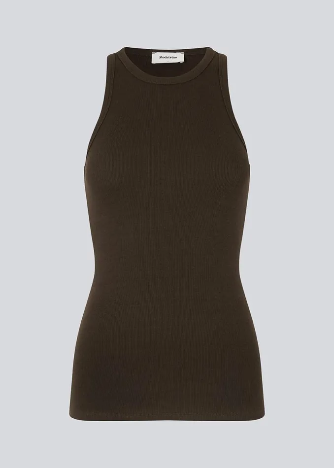 Women Modstrm Tops Igor Top Dark Coffee Women Modstrm Tops Igor Top Dark Coffee