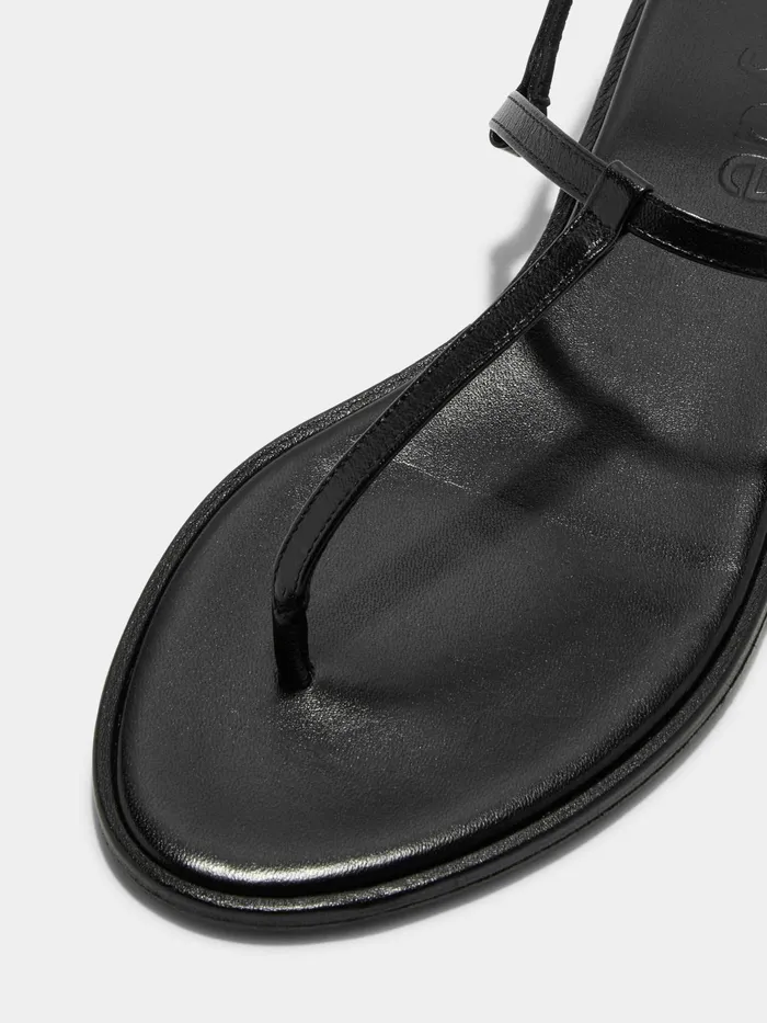 Women Nala Leather Sandals Aeyde Flat Sandals