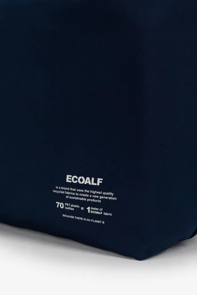 Women Navy Blue Bonded Bucket Bag Ecoalf Handbags