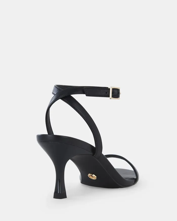 Women NOVO Shoes VIOLETA BLACK Low Heels Party