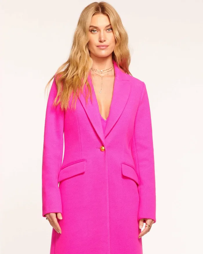 Women Ophelia Coat Electric Pink Ramy Brook Jackets Women Ophelia Coat Electric Pink Ramy Brook Jackets