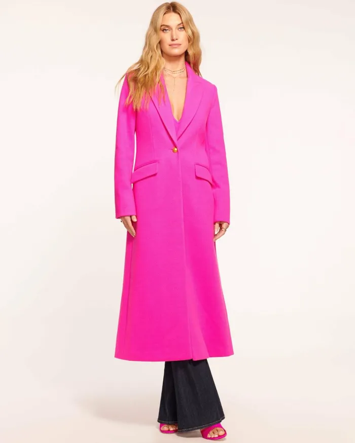 Women Ophelia Coat Electric Pink Ramy Brook Jackets Women Ophelia Coat Electric Pink Ramy Brook Jackets