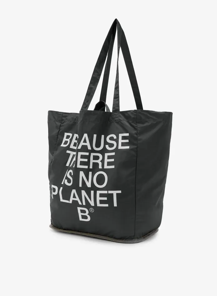 Women Pacho Bag Dark Grey Ecoalf Handbags