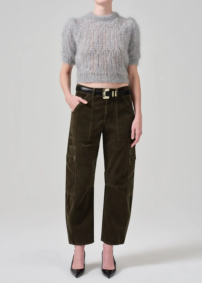 Women Pants Citizens Of Humanity Marcelle Low Slung Easy Cargo Corduroy In Costes