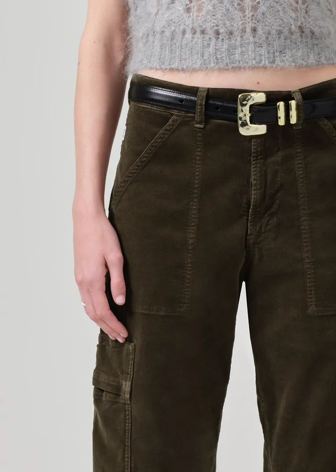 Women Pants Citizens Of Humanity Marcelle Low Slung Easy Cargo Corduroy In Costes