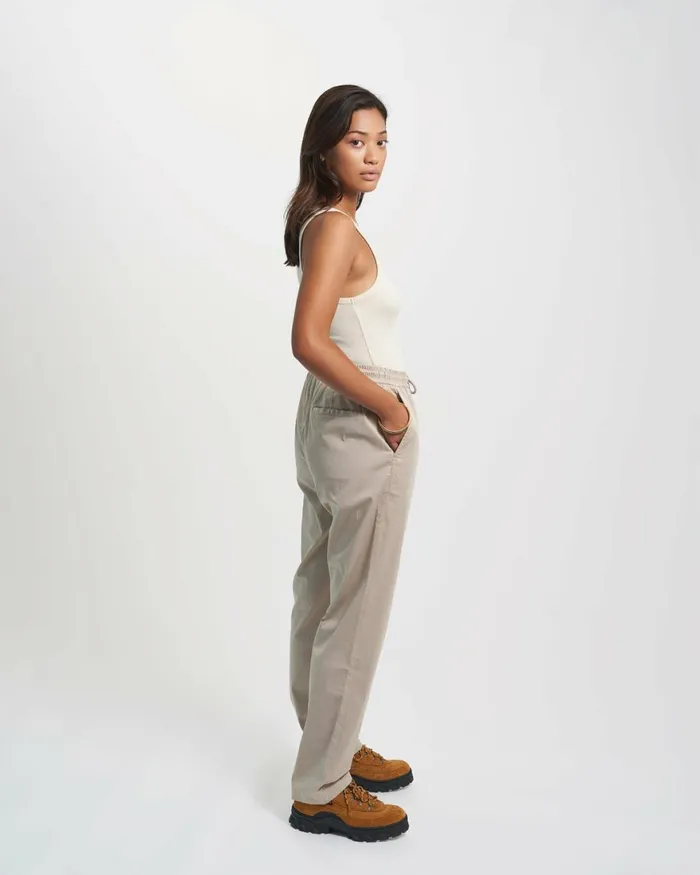 Women Pants Colorful Standard Organic Twill Pants Navy Blue