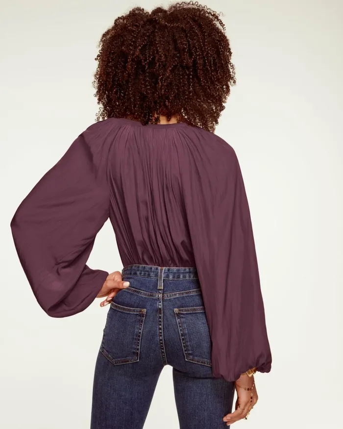 Women Paris Long Sleeve Blouse Black Ramy Brook Tops Women Paris Long Sleeve Blouse Black Ramy Brook Tops