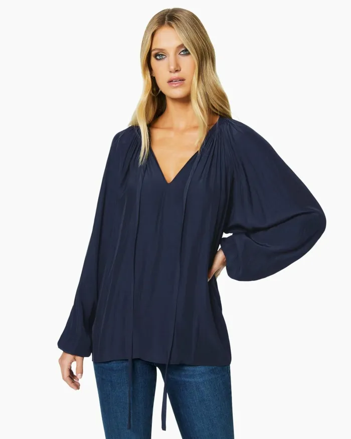 Women Paris Long Sleeve Blouse Black Ramy Brook Tops Women Paris Long Sleeve Blouse Black Ramy Brook Tops
