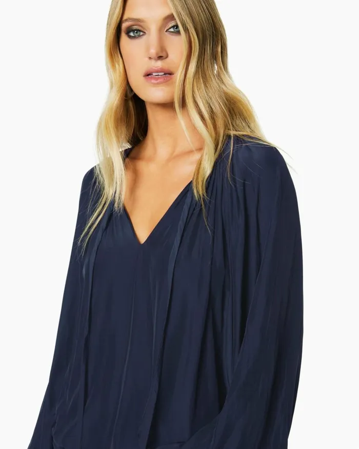 Women Paris Long Sleeve Blouse Black Ramy Brook Tops Women Paris Long Sleeve Blouse Black Ramy Brook Tops