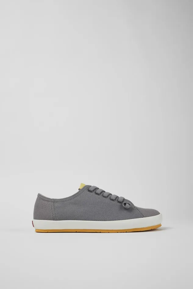Women Peu Rambla Gray Textile Sneaker Camper Sneakers Women Peu Rambla Gray Textile Sneaker Camper Sneakers