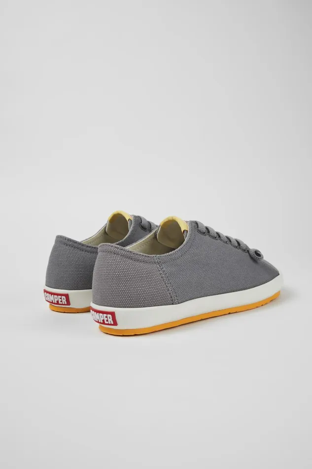 Women Peu Rambla Gray Textile Sneaker Camper Sneakers Women Peu Rambla Gray Textile Sneaker Camper Sneakers
