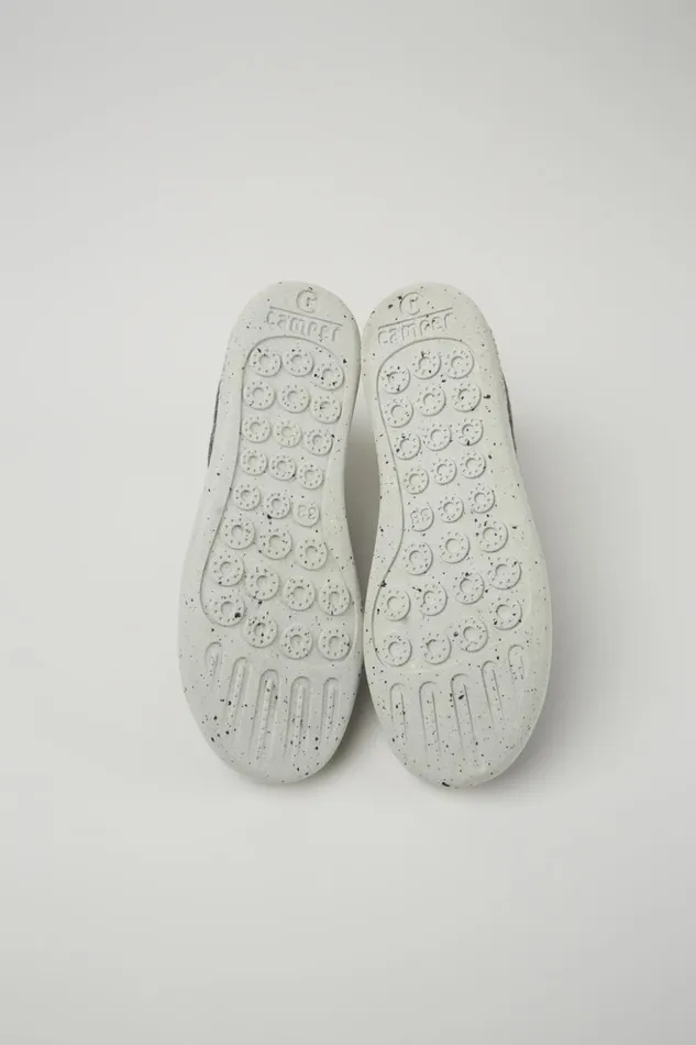 Women Peu Touring Gray And Black Recycled Wool Sneakers Camper Ankle Boots Women Peu Touring Gray And Black Recycled Wool Sneakers Camper Ankle Boots