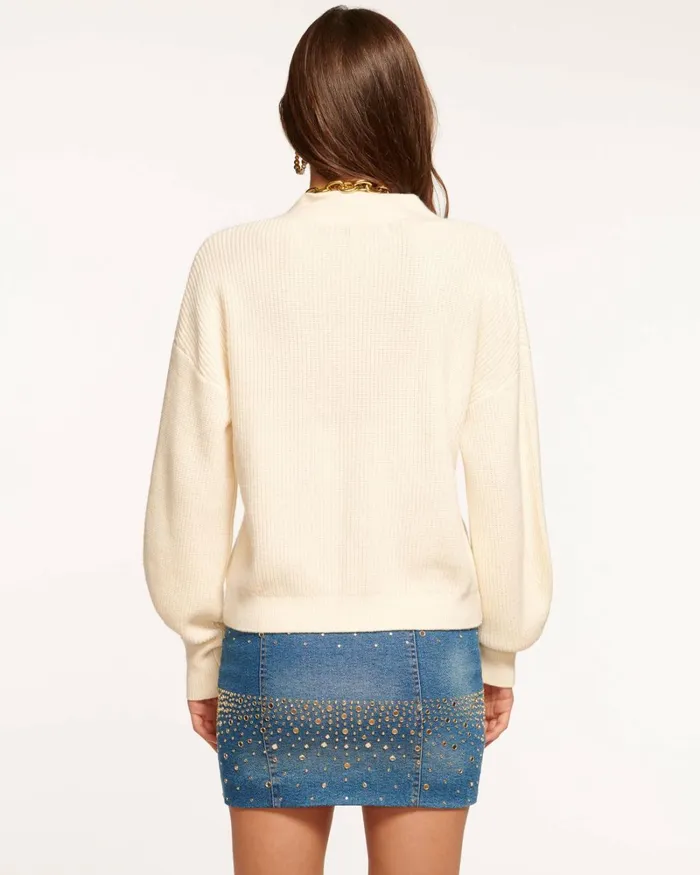 Women Pheonix Cardigan Sweater Ivory Ramy Brook Tops Women Pheonix Cardigan Sweater Ivory Ramy Brook Tops
