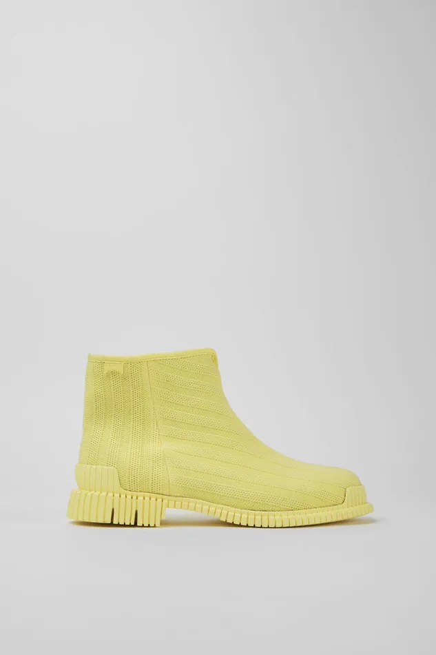 Women Pix TENCEL Yellow TENCEL Lyocell Ankle Boots Camper Ankle Boots Women Pix TENCEL Yellow TENCEL Lyocell Ankle Boots Camper Ankle Boots