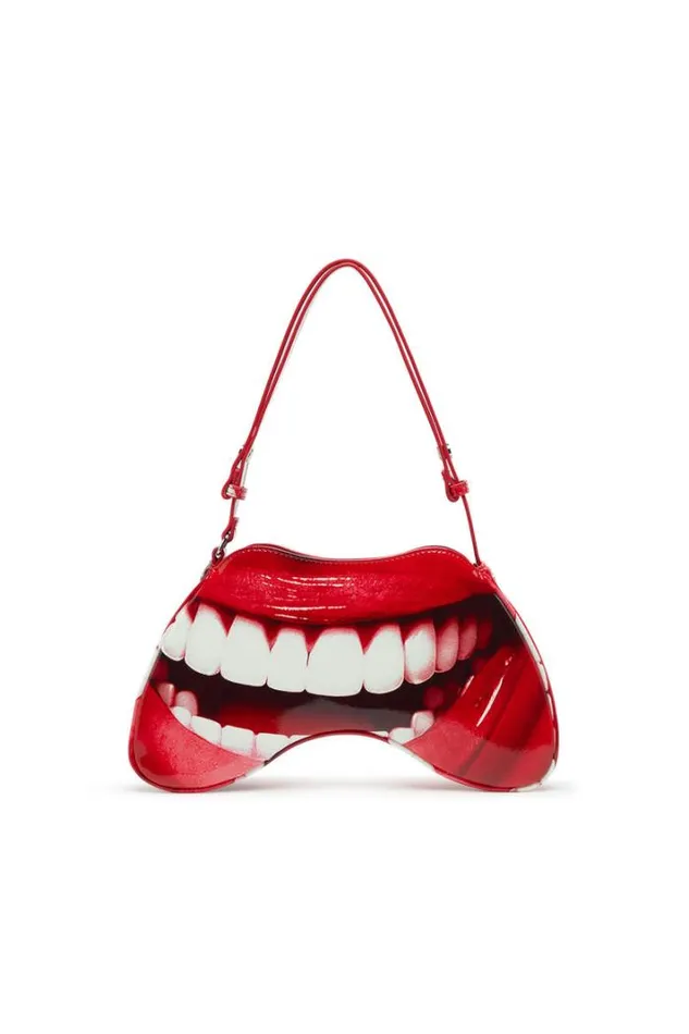 Women Play Shoulder Red Diesel Shoulder Bags Women Play Shoulder Red Diesel Shoulder Bags