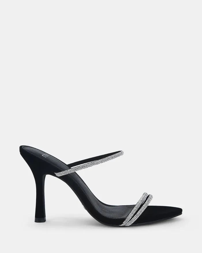 Women PRATO BLACK Stilettos NOVO Shoes