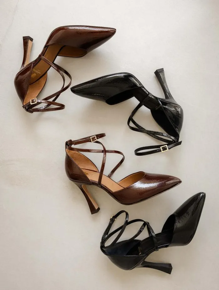 Women Pumps and Mary Janes Bobbies Agathe Ganache Women Pumps and Mary Janes Bobbies Agathe Ganache