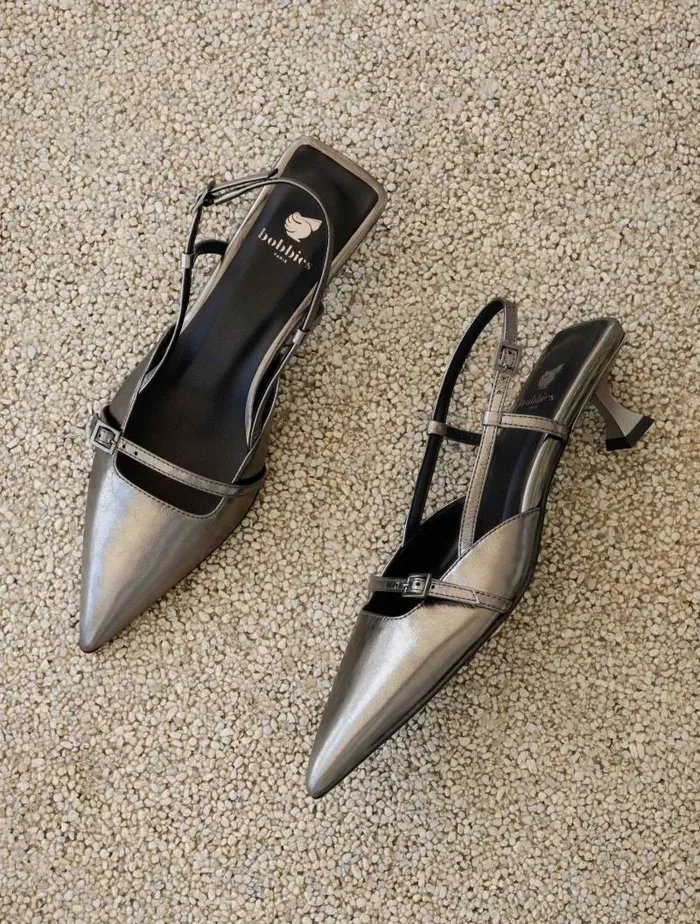 Women Pumps and Mary Janes Bobbies Reem Cosmic Silver Women Pumps and Mary Janes Bobbies Reem Cosmic Silver