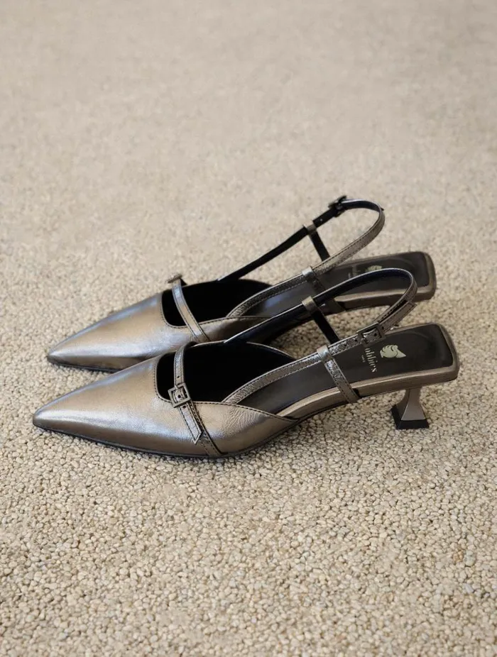 Women Pumps and Mary Janes Bobbies Reem Cosmic Silver Women Pumps and Mary Janes Bobbies Reem Cosmic Silver