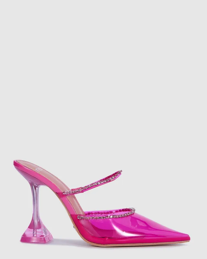 Women Pumps NOVO Shoes ZERADA Magenta Pumps