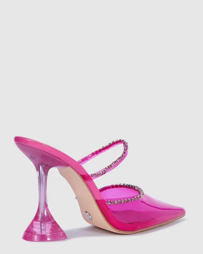Women Pumps NOVO Shoes ZERADA Magenta Pumps