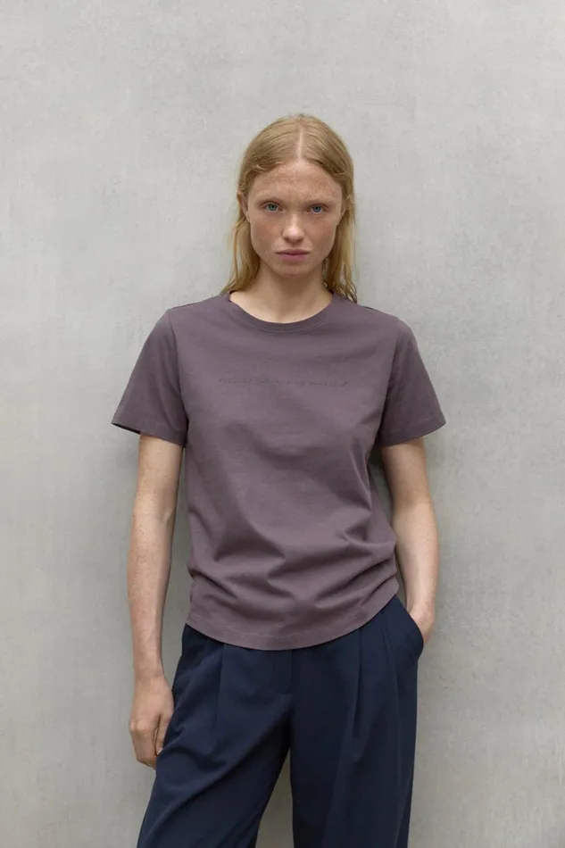 Women Purple Ariza TShirt Ecoalf TShirts
