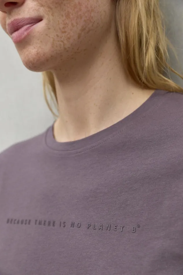 Women Purple Ariza TShirt Ecoalf TShirts