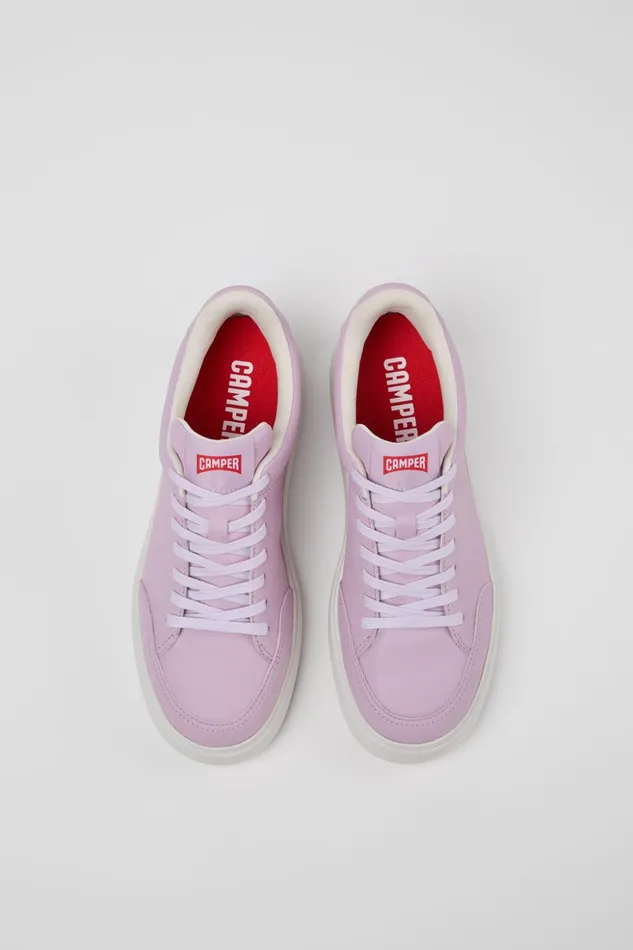 Women Runner K21 Purple Leather Sneakers Camper Sneakers Women Runner K21 Purple Leather Sneakers Camper Sneakers