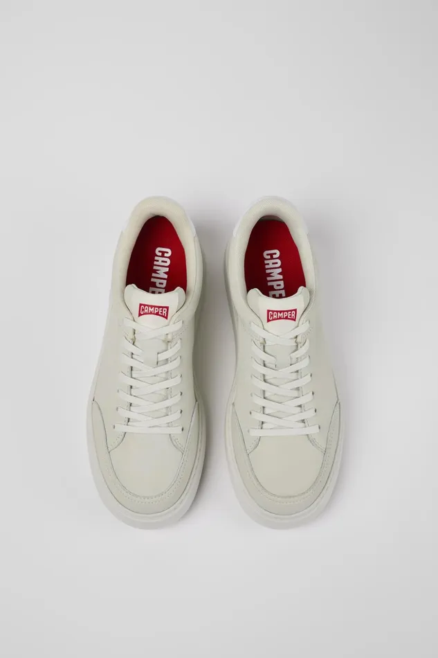 Women Runner K21 White Leather Shoe Camper Sneakers Women Runner K21 White Leather Shoe Camper Sneakers