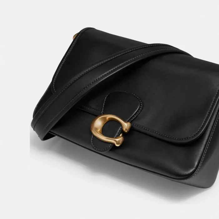 Women Shoulder Bags and Hobos Coach Soft Tabby Shoulder Bag Brassblack