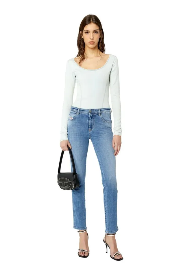 Women Skinny Jeans 2015 Babhila 09c01 Medium Blue Diesel Skinny