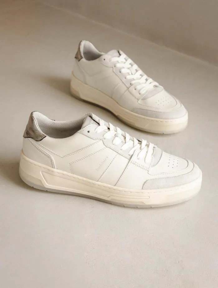 Women Sneakers Bobbies Miley Off White and Cosmic Grey Women Sneakers Bobbies Miley Off White and Cosmic Grey