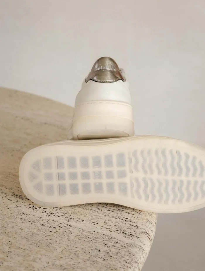 Women Sneakers Bobbies Miley Off White and Cosmic Grey Women Sneakers Bobbies Miley Off White and Cosmic Grey