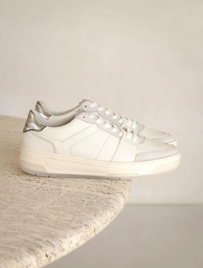 Women Sneakers Bobbies Miley Off White and Cosmic Grey Women Sneakers Bobbies Miley Off White and Cosmic Grey