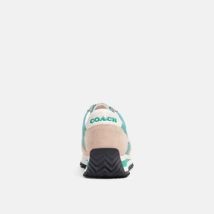 Women Sneakers Coach Runner Sneaker Bright Greenchalk