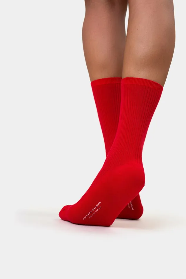 Women Socks Colorful Standard Women Classic Organic Sock Polar Blue