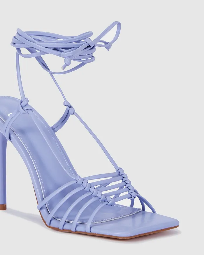 Women Stilettos NOVO Shoes ZORICA Lavender Stilettos