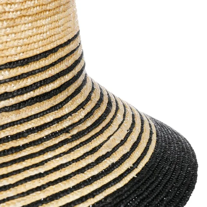 Women Straw Hats Mayser Clea Twotone Straw Hat With UV Protection Natural Beige Women Straw Hats Mayser Clea Twotone Straw Hat With UV Protection Natural Beige