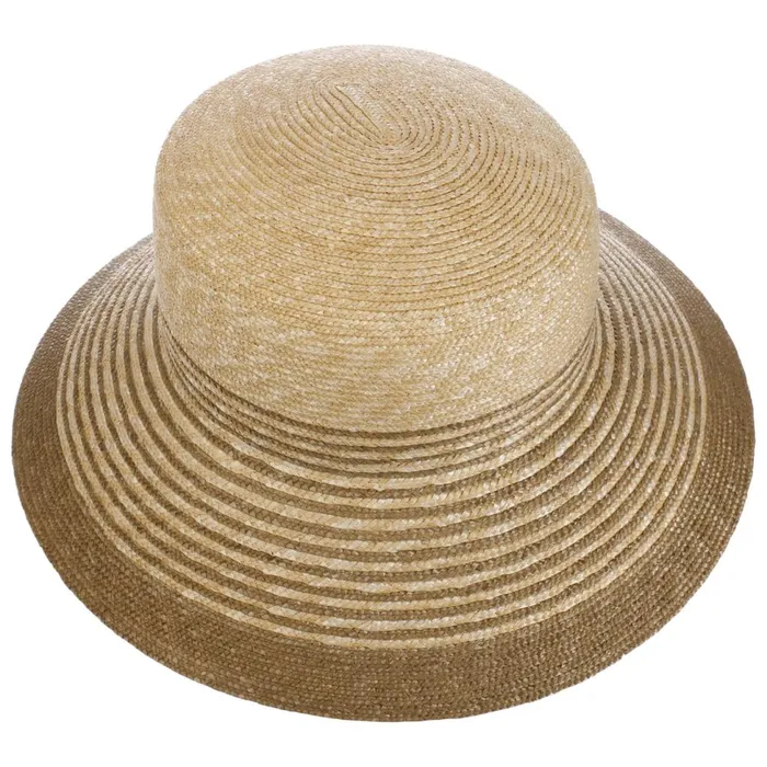 Women Straw Hats Mayser Clea Twotone Straw Hat With UV Protection Natural Beige Women Straw Hats Mayser Clea Twotone Straw Hat With UV Protection Natural Beige