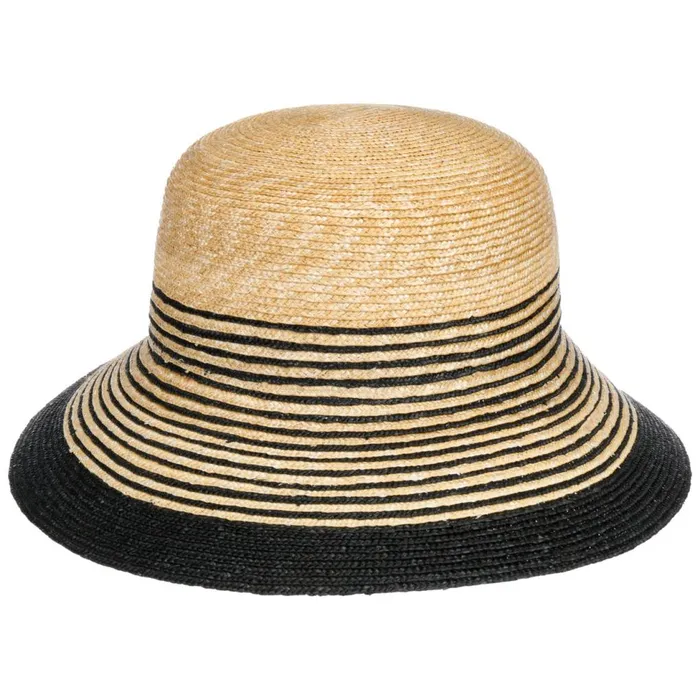 Women Straw Hats Mayser Clea Twotone Straw Hat With UV Protection Natural Beige Women Straw Hats Mayser Clea Twotone Straw Hat With UV Protection Natural Beige