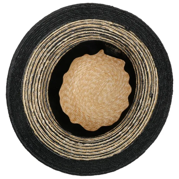 Women Straw Hats Mayser Clea Twotone Straw Hat With UV Protection Natural Beige Women Straw Hats Mayser Clea Twotone Straw Hat With UV Protection Natural Beige