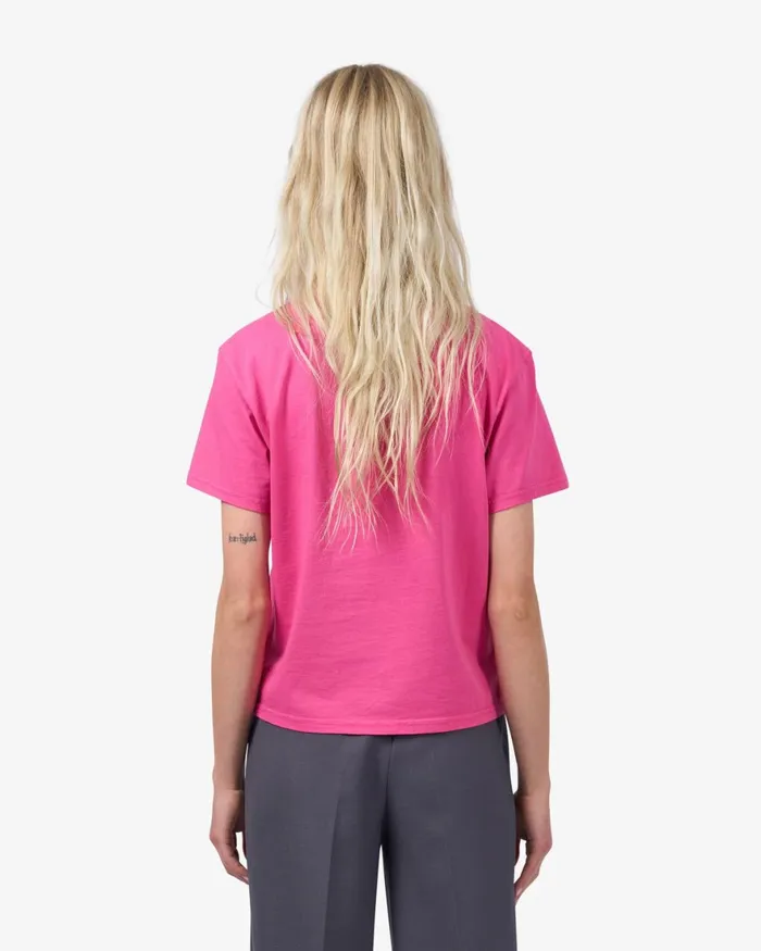 Women TShirts Colorful Standard Organic Boxy Crop Tee Soft Yellow