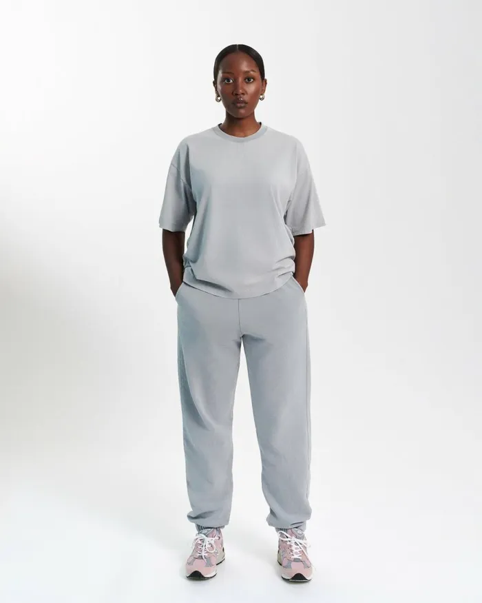Women TShirts Colorful Standard Oversized Organic TShirt Oyster Grey
